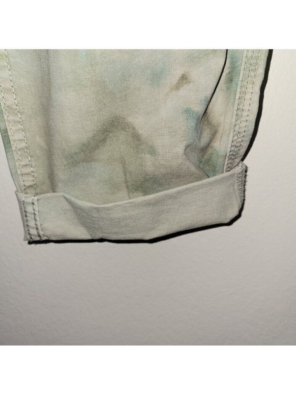 Anthropologie The Wanderer Cargo Tie Dye Slouchy Utility Pants Women's Size 25 - Picture 9 of 14